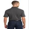 Port Authority Tall EZCotton Polo Shirt, Sterling Grey, X-Large Tall view 2