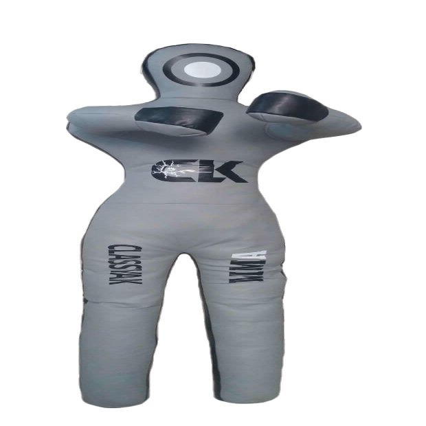 Classyak MMA Martial Arts Grappling Dummy Jiu Jitsu Standing Position Punching Bag Gray - 48 inches