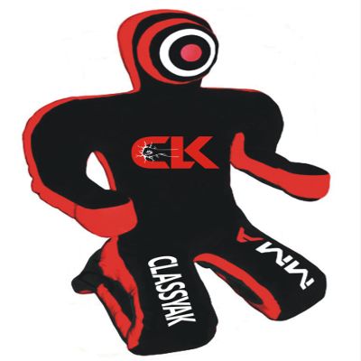 Classyak MMA Jiu Jitsu Martial Arts Grappling Dummy Sports Punch Bag Synthetic Leather - 48 inches