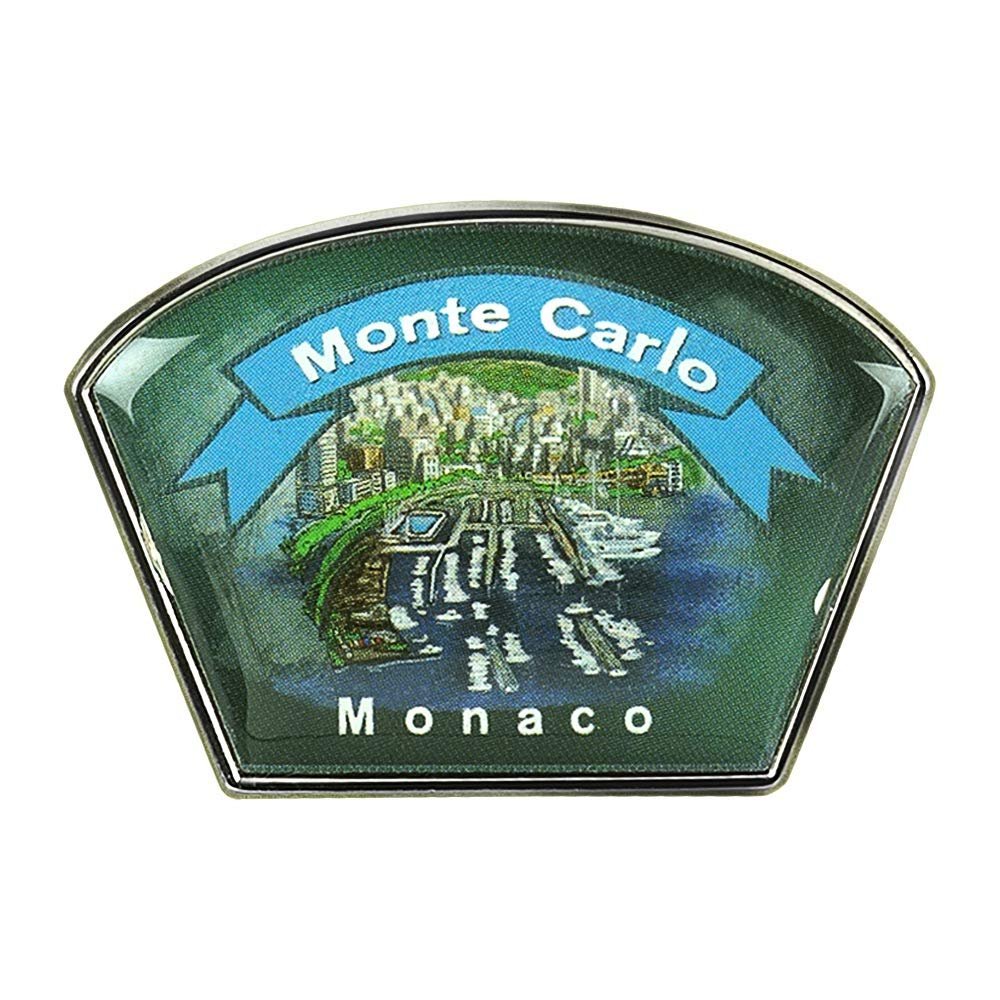 Monte Carlo, Monaco Explorer Pin - Collectible Enamel Lapel Pin for Bags
