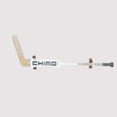 KR Ideas Horizontal Wall Mount for a Hockey Goalie Stick (Made in The USA) (Walnut)