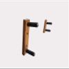 KR Ideas Horizontal Wall Mount for a Hockey Goalie Stick (Made in The USA) (Walnut) view 4