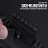 Monstrum Lockdown Series Adjustable Height Picatinny Riser Mount with Quick Release | 2.5 inch view 4