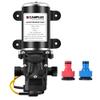 CAMPLUX DC 12V Water Pump, Self-Priming, 1.6 GPM Diaphragm Pump 65 PSI for RV Marine Yacht Camping view 1