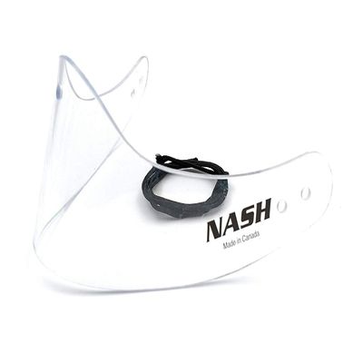 Nash Sports Senior Extra Thick Lexan Hockey Goalie Throat Guard V Style