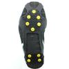 Ice Cleats Grippers for Shoes and Boots 24 Teeth Crampons 10 Teeth Tiny Spikes Ice Cleats for Walk on Ice Snow and Freezing Mud (10-Teeth-B, S) view 1