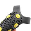 Ice Cleats Grippers for Shoes and Boots 24 Teeth Crampons 10 Teeth Tiny Spikes Ice Cleats for Walk on Ice Snow and Freezing Mud (10-Teeth-B, S) view 3