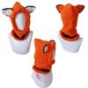 Baby Girls Boys Winter Hat Scarf Earflap Hood Scarves Caps (Orange (2-8 Years Old)) view 3