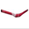 Funn Kingpin Mountain Bike Handlebar with Bar Clamp 31.8mm and Width 810mm, Tough and Lightweight Alloy Riser Handlebar for MTB, BMX and Road Bike, Rise 15mm MTB Handlebar (Red) view 1