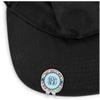 YouCustomizeIt Personalized Retro Circles Golf Ball Marker - Hat Clip - Silver view 2
