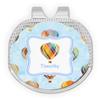 YouCustomizeIt Personalized Watercolor Hot Air Balloons Golf Ball Marker - Hat Clip - Silver view 1