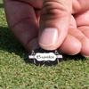 YouCustomizeIt Personalized Black Eiffel Tower Golf Ball Marker - Hat Clip - Silver view 4