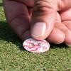 YouCustomizeIt Personalized Valentine's Day Golf Ball Marker - Hat Clip - Silver view 4