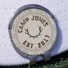 YouCustomizeIt Personalized Deer Golf Ball Marker - Hat Clip - Silver view 3