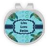 YouCustomizeIt Personalized Sea Turtles Golf Ball Marker - Hat Clip - Silver view 1
