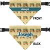 RNK Shops Personalized School Bus Dog Bandana - Large view 2
