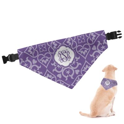 RNK Shops Personalized Lotus Flower Dog Bandana - XLarge