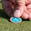 YouCustomizeIt Personalized Linked Rope Golf Ball Marker - Hat Clip - Silver view 4