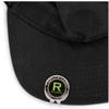YouCustomizeIt Personalized Moroccan Mosaic & Plaid Golf Ball Marker - Hat Clip - Silver view 2