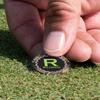 YouCustomizeIt Personalized Moroccan Mosaic & Plaid Golf Ball Marker - Hat Clip - Silver view 4