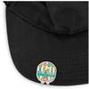 YouCustomizeIt Personalized Fun Easter Bunnies Golf Ball Marker - Hat Clip - Silver view 2