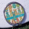 YouCustomizeIt Personalized Fun Easter Bunnies Golf Ball Marker - Hat Clip - Silver view 3