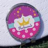 YouCustomizeIt Personalized Sparkle & Dots Golf Ball Marker - Hat Clip - Silver view 3