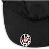 YouCustomizeIt Personalized Cowprint Cowgirl Golf Ball Marker - Hat Clip - Silver view 2
