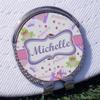 YouCustomizeIt Personalized Princess Print Golf Ball Marker - Hat Clip - Silver view 3