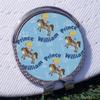 YouCustomizeIt Personalized Custom Prince Golf Ball Marker - Hat Clip - Silver view 3