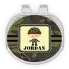 YouCustomizeIt Personalized Green Camo Golf Ball Marker - Hat Clip - Silver view 1