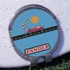 YouCustomizeIt Personalized Race Car Golf Ball Marker - Hat Clip - Silver view 3