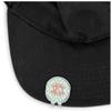 RNK Shops Personalized Monogram Golf Ball Marker - Hat Clip - Silver view 2