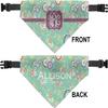 RNK Shops Personalized Colored Circles Dog Bandana - XLarge view 2