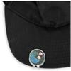 YouCustomizeIt Water Lilies #2 Golf Ball Marker - Hat Clip - Silver view 2