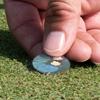 YouCustomizeIt Water Lilies #2 Golf Ball Marker - Hat Clip - Silver view 4