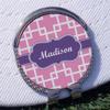YouCustomizeIt Personalized Linked Squares Golf Ball Marker - Hat Clip - Silver view 3