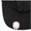 YouCustomizeIt Personalized Pink & Green Geometric Golf Ball Marker - Hat Clip - Silver view 2