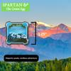 Collectible Novelty Pin for Backpack, Scarf - Made Made From Jeweler Class Metal - Spartan and the Green Egg Explorer Pin Series: The Andes (27) view 4