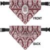 RNK Shops Personalized Maroon & White Dog Bandana - Large view 2