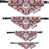 RNK Shops Personalized Maroon & White Dog Bandana - Large view 3
