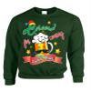 ALLNTRENDS Adult Sweatshirt Cheers for Coming Beer Lover Xmas Gift Idea (L, Forest Green) view 1