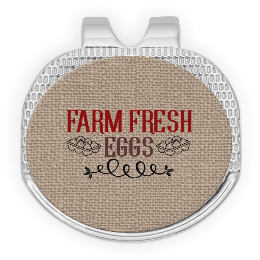 YouCustomizeIt Farm Quotes Golf Ball Marker - Hat Clip - Silver