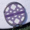 YouCustomizeIt Personalized Connected Circles Golf Ball Marker - Hat Clip - Silver view 3