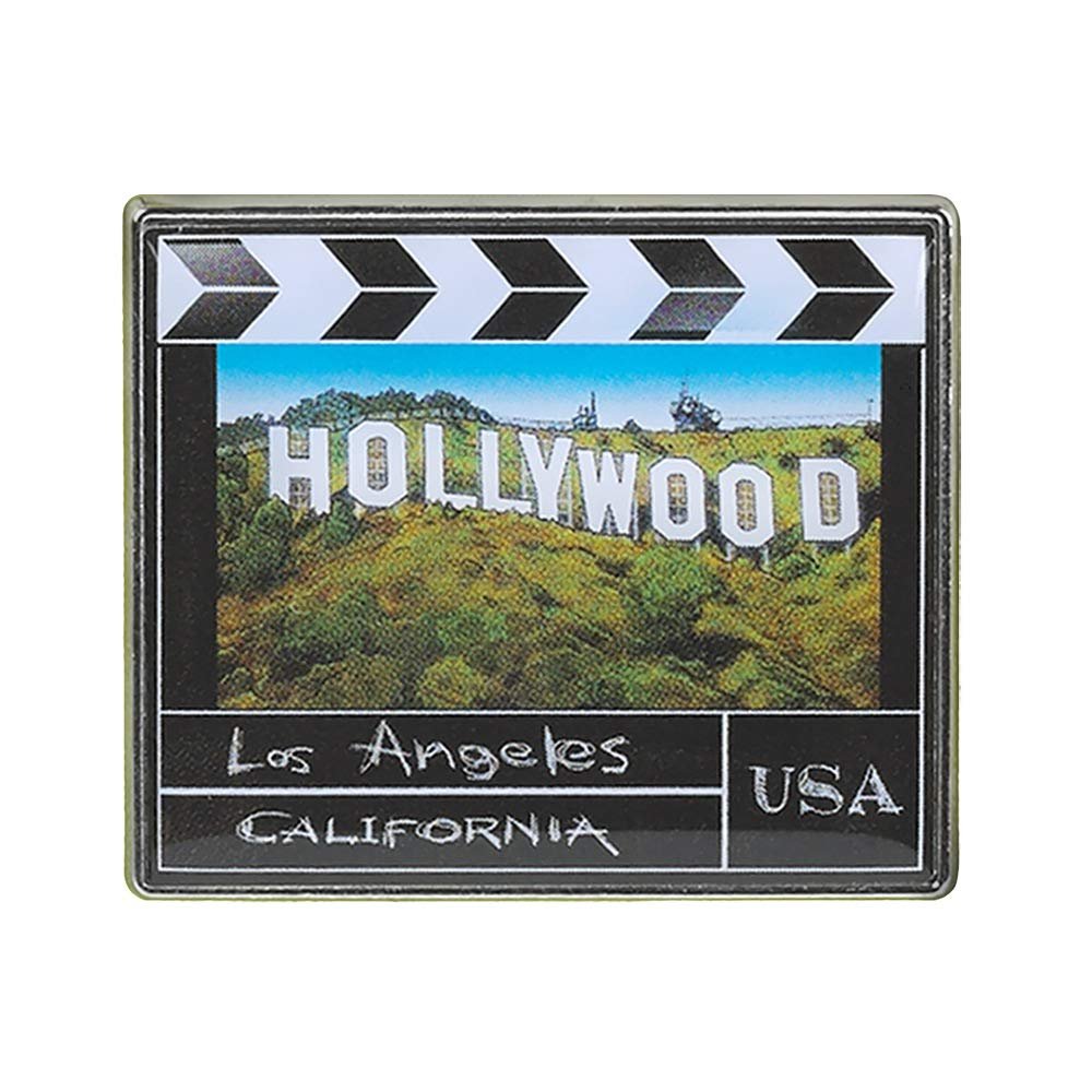 Collectible Novelty Pin for Backpack, Scarf - Made From Jeweler Class Metal - Spartan and the Green Egg Explorer Pin Series: Hollywood - CA, USA (266)