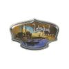 Collectible Novelty Pin for Backpack, Scarf - Made From Jeweler Class Metal - Spartan and the Green Egg Explorer Pin Series: Istanbul, Turkey (55) view 1