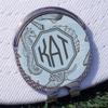 YouCustomizeIt Personalized Sea-Blue Seashells Golf Ball Marker - Hat Clip - Silver view 3