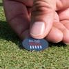 YouCustomizeIt American Quotes Golf Ball Marker - Hat Clip - Silver view 4