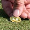 YouCustomizeIt Personalized Rubber Duckie Camo Golf Ball Marker - Hat Clip - Silver view 4