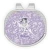 YouCustomizeIt Personalized Ballerina Golf Ball Marker - Hat Clip - Silver view 1